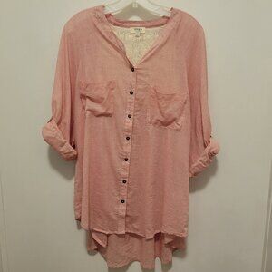 UMGEE Pink & Ivory Shirt